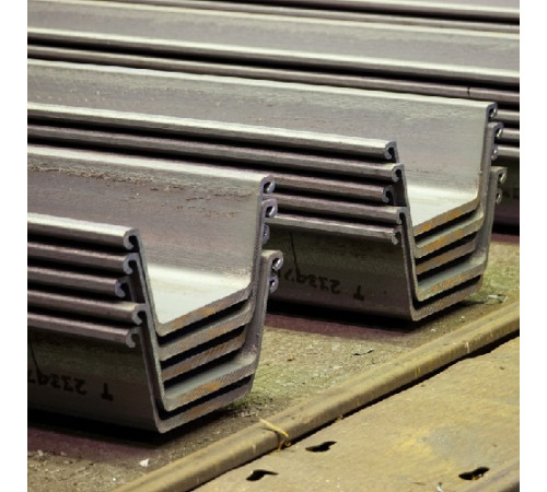 Шпунты Ларсена в Пинске для строительства и укрепления