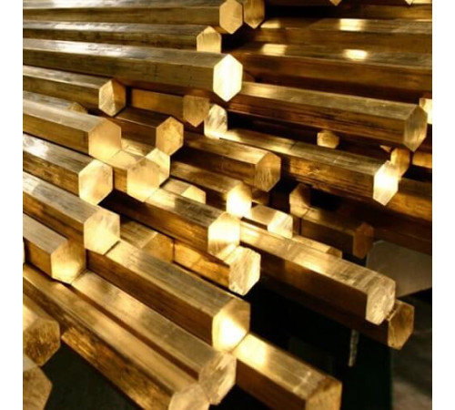 Латунные шестигранники в Пинске с доставкой по Беларуси