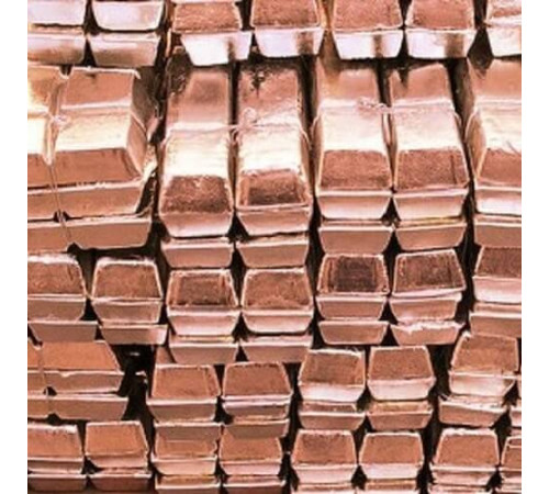 Медные чушки в Пинске для промышленности и производства