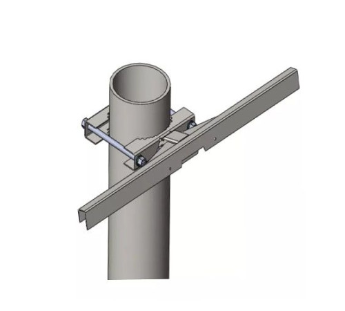 Крепления трубопроводов к металлическим колоннам в Пинске