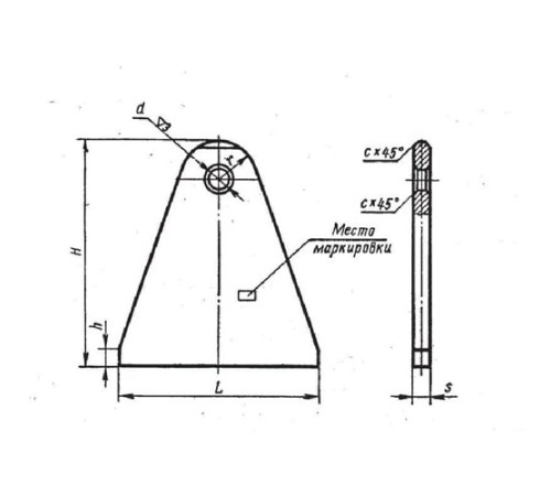 Плавники приварные с накладкой в Пинске от Спецметаллстрой