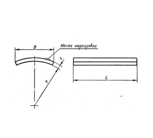 Накладки блоков приварных подвесок трубопроводов в Пинске