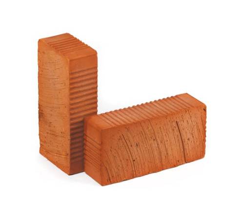 Облицовочные керамические рифленые кирпичи в Пинске