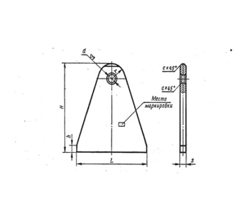 Приварные плавники блоков подвесок вертикальных трубопроводов в Пинске