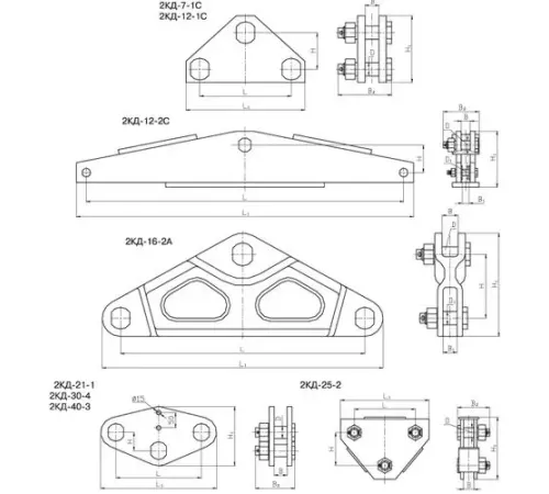 Коромысла типа 2К для ЛЭП в Пинске с доставкой по Беларуси