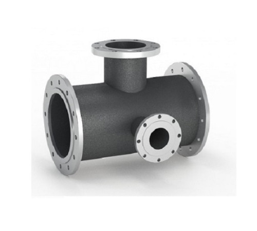 Тройники фланцевые с пожарной подставкой чугунные в Пинске