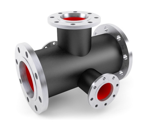 Кресты фланцевые с пожарной подставкой чугунные в Пинске