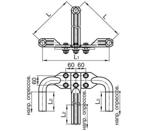 Аппаратные зажимы 3А2А в Пинске для ЛЭП