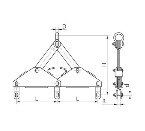 Коромысла типа 3КБ для ЛЭП в Пинске