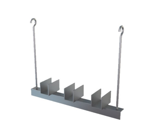 Подвески трех труб с изоляцией в Пинске