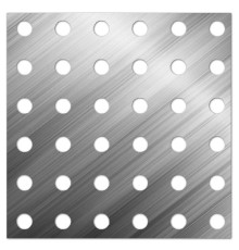 Перфорированный лист Rg 1х2 м