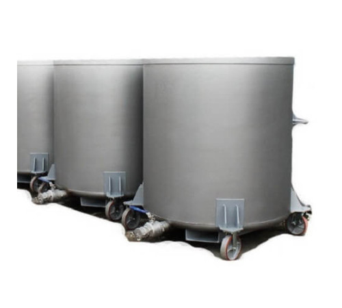 Передвижные дежи для лакокрасочной промышленности в Пинске