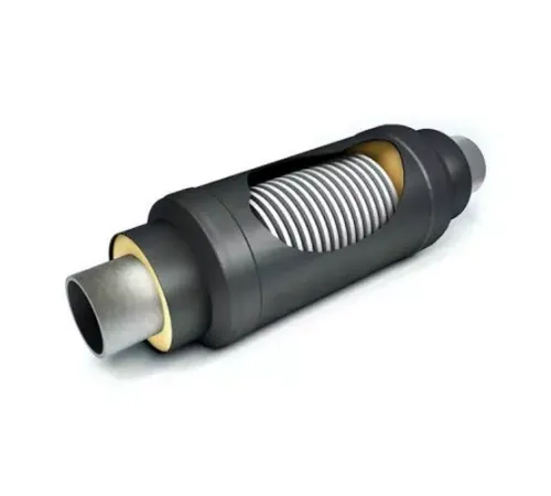 Сильфонные компенсаторы в ППУ изоляции в Пинске