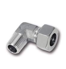 Ввертное угловое соединение с резьбой (Metric, BSPP, BSPT, NPT)