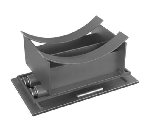 Двухкатковые опоры для трубопроводов в Пинске