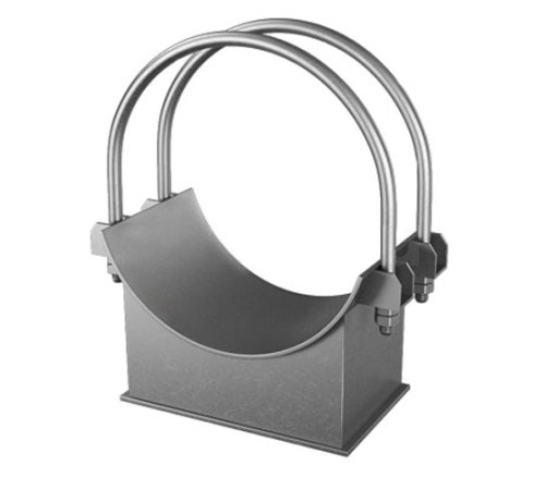 Двуххомутовые скользящие опоры для труб в Пинске