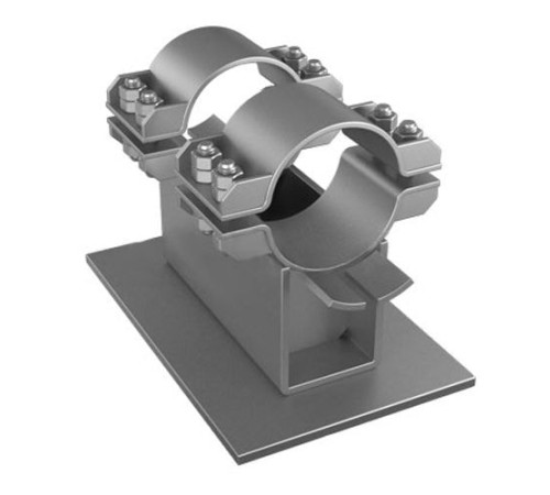 Хомутовые направляющие опоры для труб в Пинске