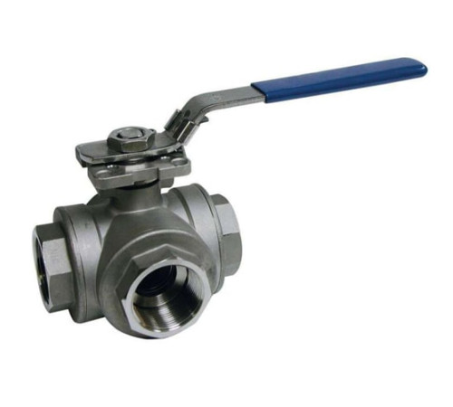 Трехходовые шаровые муфтовые краны AISI в Пинске