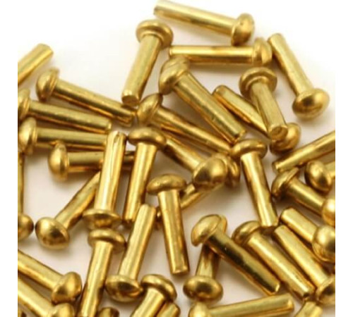 Латунные заклепки с полукруглой головкой в Пинске