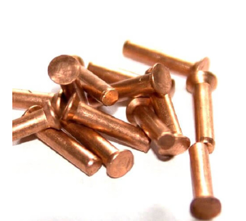 Медные заклепки с потайной головкой в Пинске