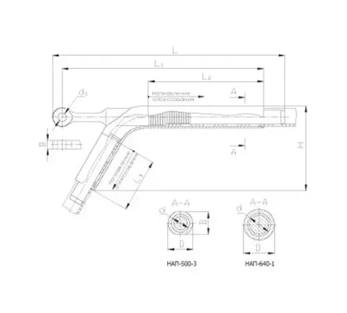 Натяжные прессуемые зажимы НАП для ЛЭП в Пинске