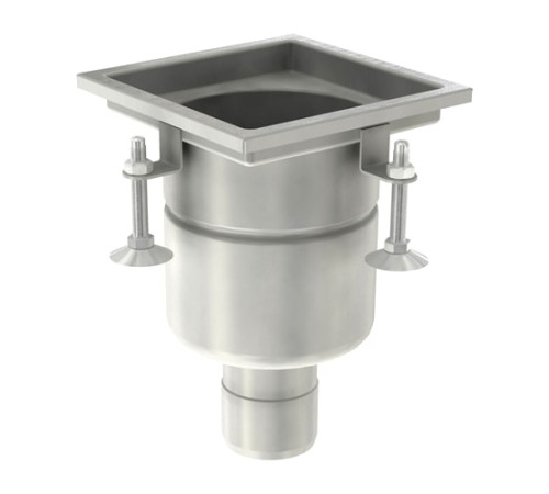 Нержавеющие трапы с вертикальным выпуском в Пинске