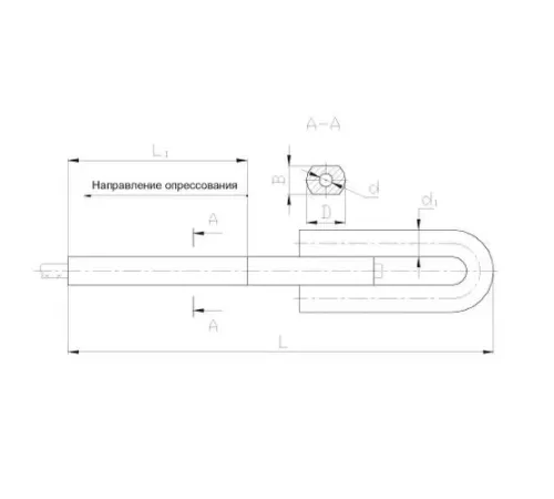 Натяжные прессуемые зажимы типа НС в Пинске