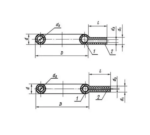 Резинотканевые прокладки полые круглого сечения в Пинске