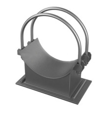 Скользящая направляющая двуххомутовая опора