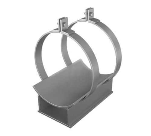 Скользящие подкладные опоры в футляре для труб ППУ в Пинске