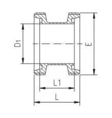 Соединительная часть GG