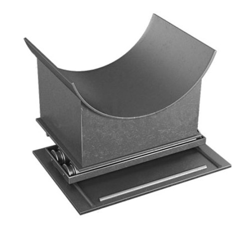 Стальные катковые опоры для трубопроводов в Пинске