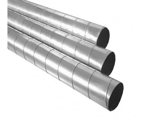 Титановые прямые участки воздуховодов в Пинске