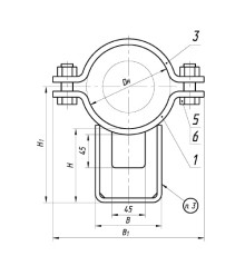 Опоры ТПР.08.71(1).00.000