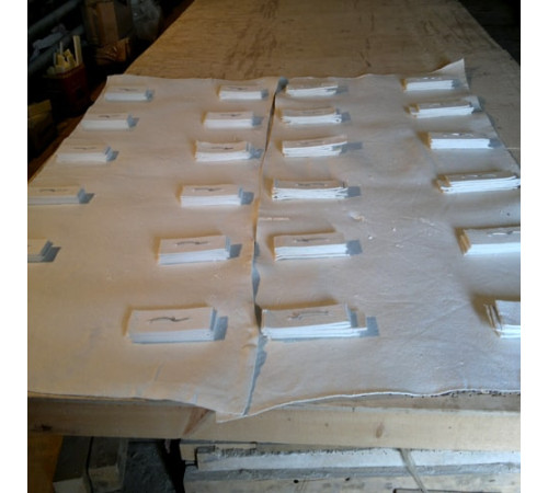 Уплотнительные коврики из скального листа для УТК в Пинске