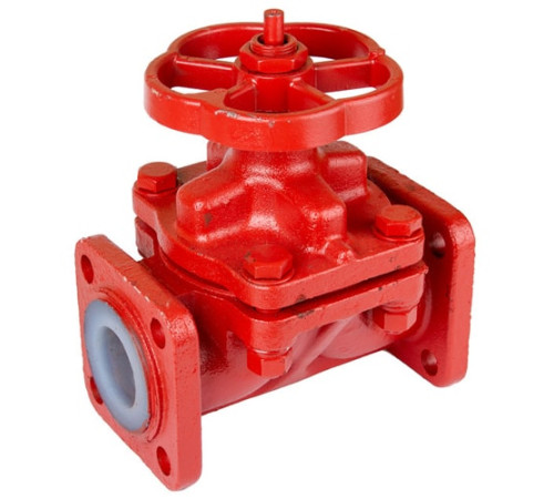 Запорные мембранные футерованные вентили-клапаны в Пинске