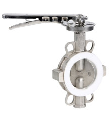 Затвор поворотный чугунный